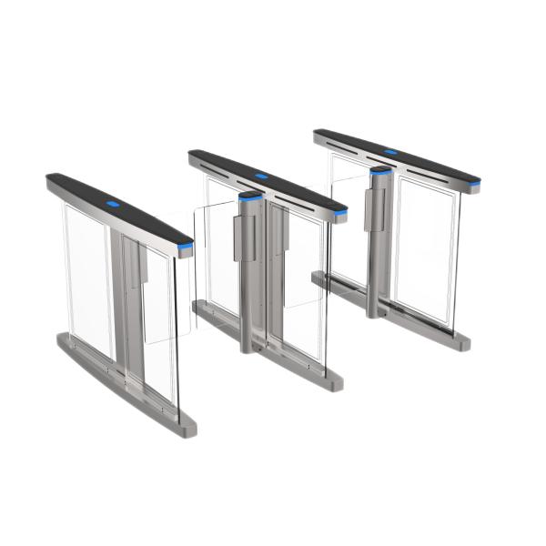 Quality Office Workplace Barcode Scanner Turnstile 900mm Width Half Height for sale