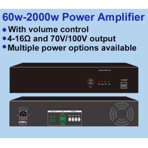 Rectangle 60W Audio Power Amplifier 80-16KHZ Power Audio Amplifier