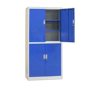 Buy cheap Knock Down Blue Stainless Steel 2 Drawer File Cabinet from wholesalers
