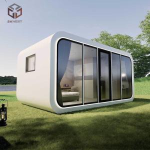 Buy cheap Windproof Prefab Glamping Pods Aluminum Capsule Apple Container House from wholesalers