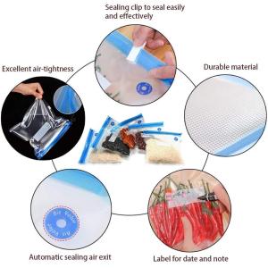 Buy cheap SGS Vacuum Sealer Resealable Food Bags Zipper Composite Packaging Bag from wholesalers