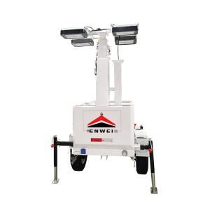 Buy cheap High Reliability Solar Panels Floodlight Trailer For Mining Operation Lighting from wholesalers