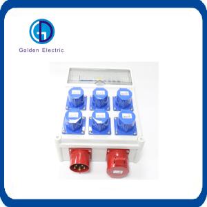 Buy cheap Combined Electrical Socket Distribution Box with Rated Voltage 220/230/240/380V/415V from wholesalers