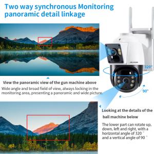 Buy cheap SD Card Data Storage Options C2480WG-10B Solar 4G 8x Zoom Network Camera for Security from wholesalers