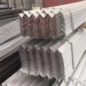 Buy cheap Mild Steel Plain Hot Dipped Galvanized L Shape Steel Angle For Carbon Steel product