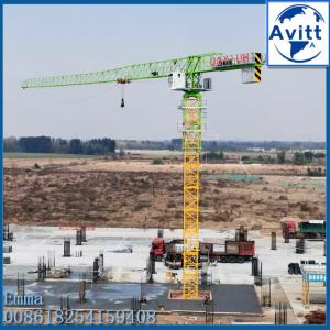Buy cheap 10 Tons 5023 Flat Top Tower Crane 50m Working Boom L68 Mast from wholesalers