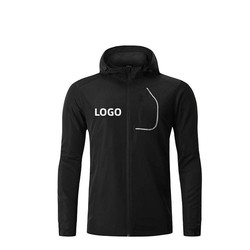 Men Warm Autumn Down Jacket Long Sleeve Waterproof With Hoodies