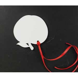 Buy cheap Apple Shape DIY Sublimation MDF Blanks Thermal Transfer Printing from wholesalers