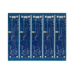 Buy cheap 70um HASL HDI PCB Board 4 Layer 8mil PTEF Alu Cu With Blue Solder Mask from wholesalers