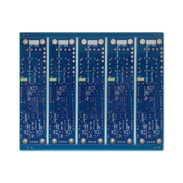 Quality 70um HASL HDI PCB Board 4 Layer 8mil PTEF Alu Cu With Blue Solder Mask for sale