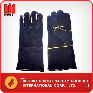 SLG-HD8020-R4 cow split leather welding gloves