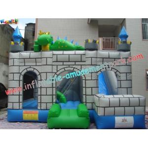 China Custom Inflatable Bouncer Slide Commercial Grade With PVC Tarpaulin on sale