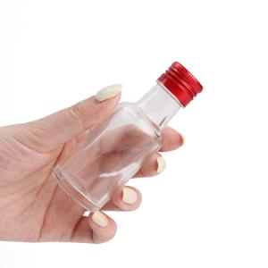 Buy cheap Whiskey Vodka Glass Liquor Bottles With Lids from wholesalers