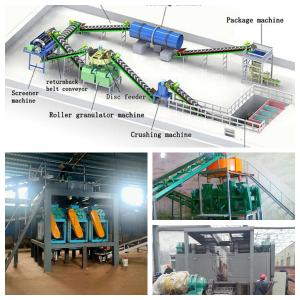 Fertilizer Production Line for NPK Compound Granule Plant with Roller Extrusion