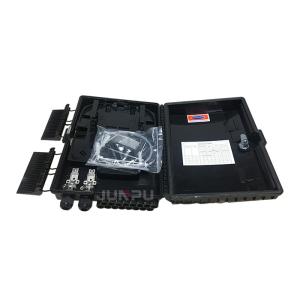 16 Outputs Wall Mount Fiber Distribution Box , Optical Distribution Box PC ABS