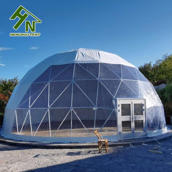 Buy cheap Large capacity Geodesic Dome Tent For 1000 - 2000 seaters from wholesalers