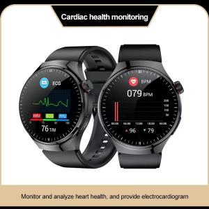 Buy cheap TK26 Health Monitoring Smart Watch 1.43 Inch ECG PPG BT Call Metal Strap Mens Smart Fitness Watch from wholesalers