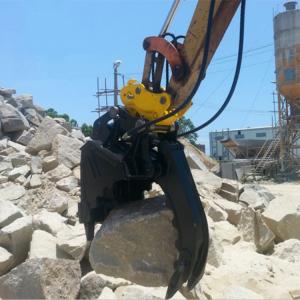Buy cheap Q345B Mini Excavator Attachments Hydraulic Power Thumb Bucket from wholesalers