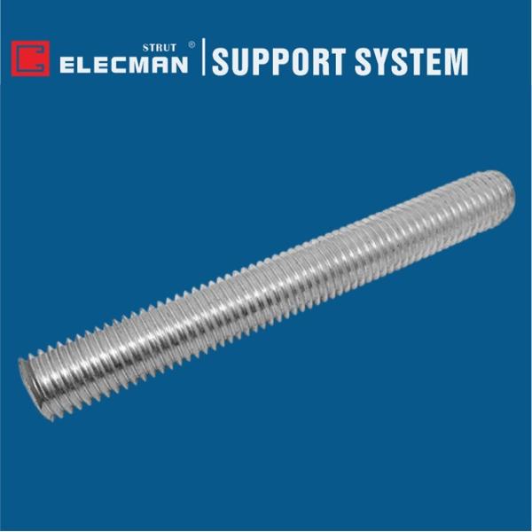 SS304 SS316 Fully Stainless Steel Threaded Rod Bar M10 M12