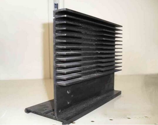Buy cheap Black Anodizing Extruded Aluminum Heatsink Extrusions for Machine from wholesalers