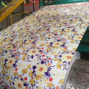 Buy cheap Flower Pattern Prepainted Galvanized Steel Sheet In Coil 800mm-1500mm from wholesalers