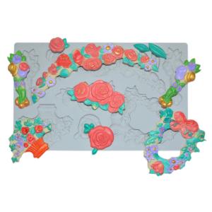 Buy cheap Household Silicone Baking Utensils Fondant Mold Mat Non Stick Customized from wholesalers