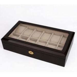 Buy cheap 6 Watch Box With Lock from wholesalers