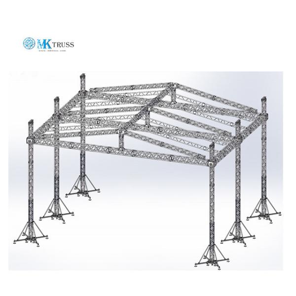 Buy cheap 15-18 Degree Hardness Aluminum Folding Truss for Concert Scaffolding Parties and More from wholesalers