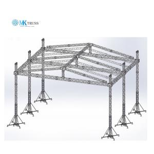 Buy cheap 15-18 Degree Hardness Aluminum Folding Truss for Concert Scaffolding Parties and More from wholesalers