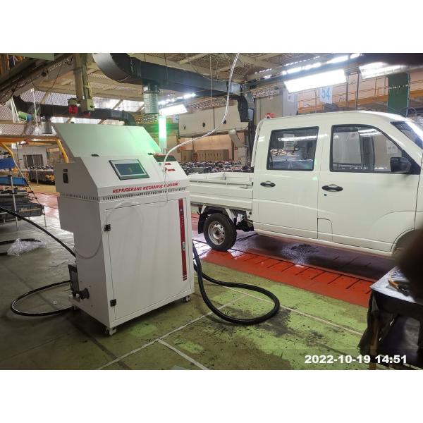 R410A Single Filling System Automatic Ac Recovery Recharge Machine For Water