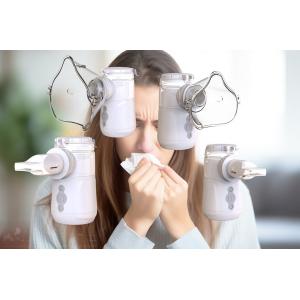 Buy cheap Medical Mesh Nebulizer With Adjustable Nebulization Rate Hospital And Homeheld from wholesalers