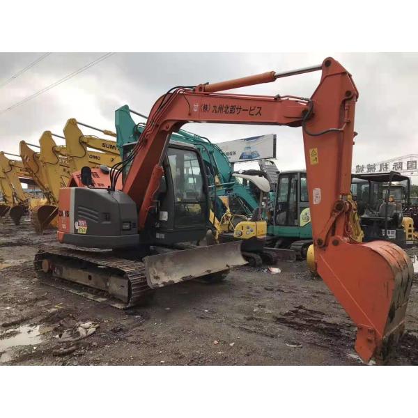 Flexible Action 7T ZX75 Used Hitachi Mini Excavator