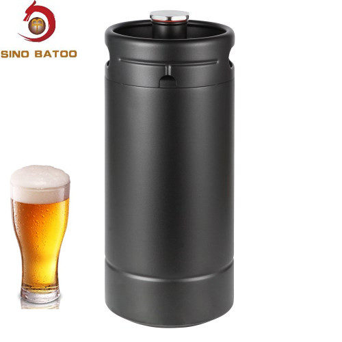 Quality 128oz 4L 304 Stainless Steel Mini Barrel Beer Keg for sale