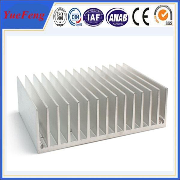 Hot! OEM aluminum profile extrude fin, extruded aluminum heatsink profile for