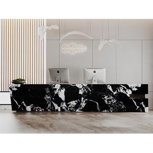 Buy cheap 1600x3200mm Black Matt Sintered Stone Slab for Office Walls from wholesalers