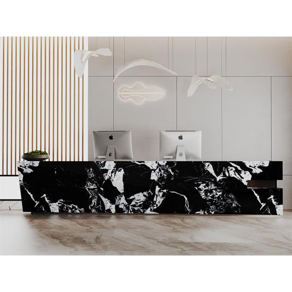 1600x3200mm Black Matt Sintered Stone Slab for Office Walls