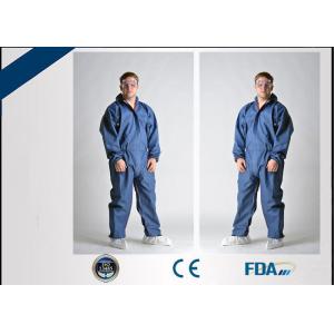 Buy cheap Breathable Tyvek Disposable Coveralls For Dust / Particle / Virus Prevention product