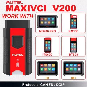 Buy cheap Autel MaxiVCI V200 VCI Compatible Bluetooth Interface Used With Tablets MS906 PRO MS906Pro-TS ITS600K KM100 BT609 BT608 from wholesalers