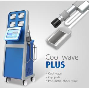 Buy cheap Cryolipolysis Fat Freezing Machine Combine CRYO And Shock Wave Therapy from wholesalers