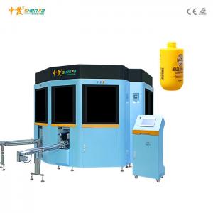 Buy cheap Automatic Positioning 3 Color Silk Screen Printing Machine For Milk Bottle product