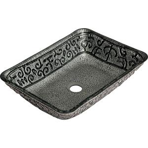 Buy cheap glass rectangular bathroom sink TY-074 460*330*110*12MM product