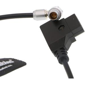 Alvin's Cables 2 Pin Lemo Male Right Angle to Anton Bauer D TAP Coiled Power