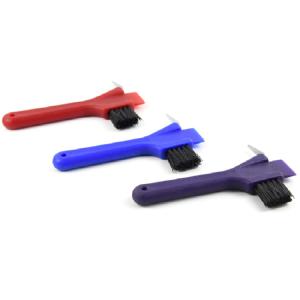 Buy cheap Lightweight PP Horse Hoof Scraper 18cm With Knife - Edge Shape Above Handle from wholesalers