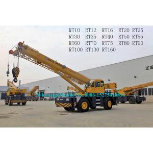 Buy cheap 55 Ton ZOOMLION  Rough Terrain Crane , Hydraulic Truck Cranes RT55 Single Cab Design from wholesalers