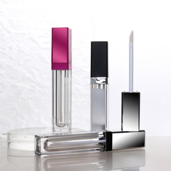 Quality Frosted Clear Wand Empty Lip Gloss Tubes With Mirror 5g 10g 15g for sale