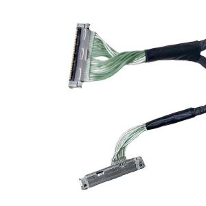 Buy cheap LVX-A30LMSG+ Multi Micro Coaxial Cable Connectors 30 Pin Out from wholesalers