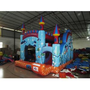 Buy cheap Digital Printing Commercial Inflatable Combo With Undersea Theme from wholesalers