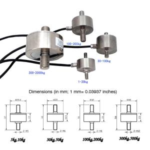 Buy cheap Small Mini Micro Load Cell Miniature Compression Tension Force Sensor Transducers 3kg 5kg 100kg 2000kg from wholesalers