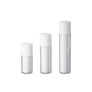 15ml 30ml 50ml Airless Bottle Refillable System Round Shape