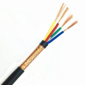 PVC Insulation Braided Shielding Copper Flexible Control Cables Signal Cable